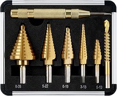 Mejores accesorios para maximizar el uso de brocas escalonadas