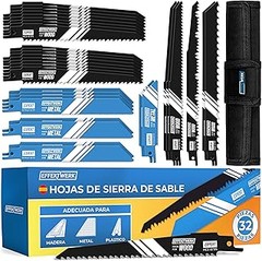 Guía para elegir las mejores hojas para sierra sable