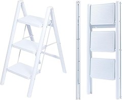 Comparativa de Escaleras de 3 Peldaños: UZIRO y SONGMICS