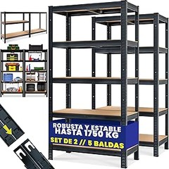 Descubre los diferentes tipos de estanterías metálicas para taller