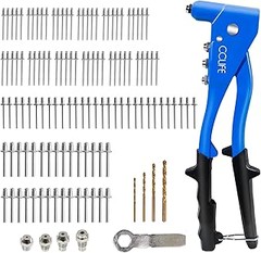 ¿Cuáles son los tipos de remachadoras manuales y sus usos?
