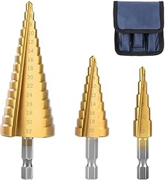 Ventajas y desventajas de usar brocas escalonadas