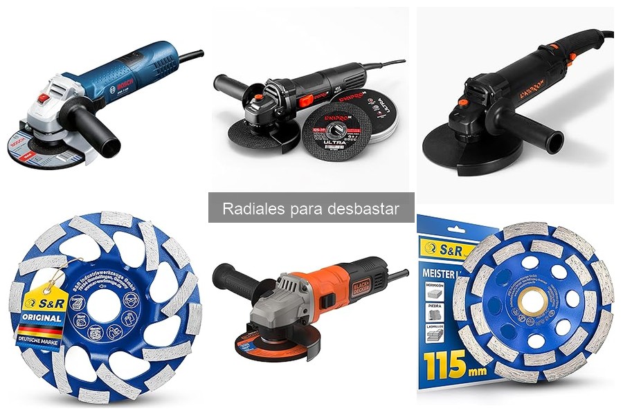 Accesorios esenciales para radiales de desbaste