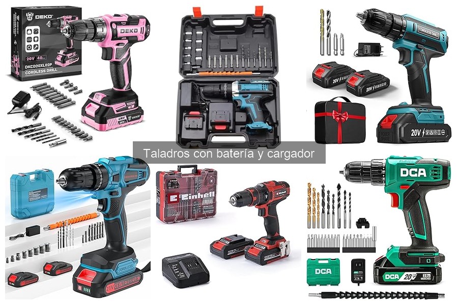 Accesorios esenciales para taladros a batería: ¡impulsa tu bricolaje!