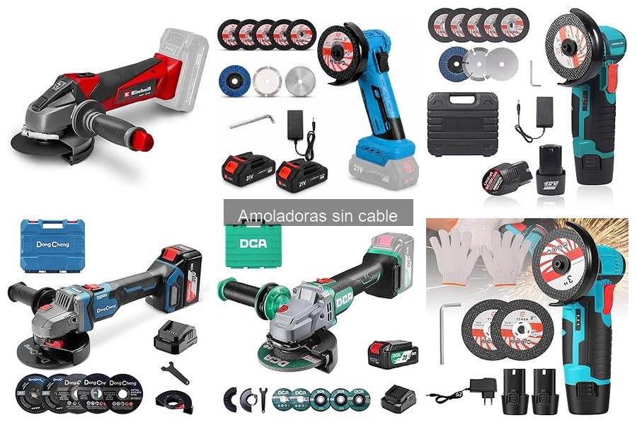 Accesorios Esenciales para Usar Amoladoras Sin Cable