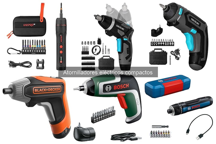 Accesorios imprescindibles para atornilladores eléctricos compactos