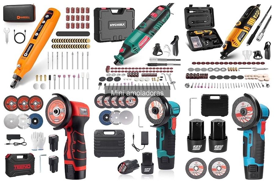 Accesorios imprescindibles para mini amoladoras