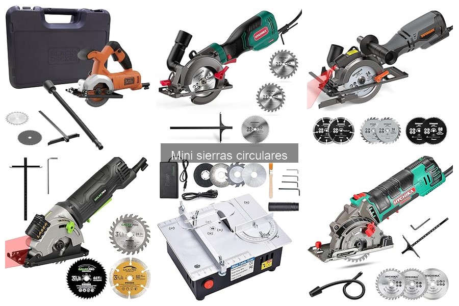 Accesorios imprescindibles para mini sierras circulares