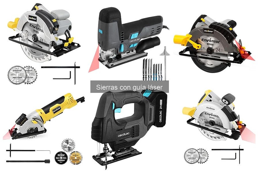 Accesorios imprescindibles para sierras con guía láser