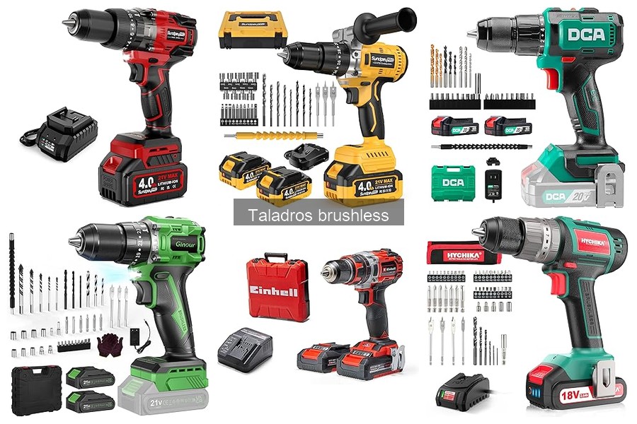 Accesorios imprescindibles para taladros brushless