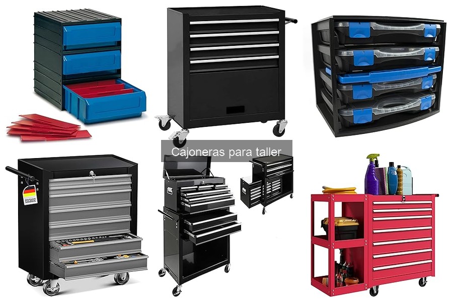 Accesorios útiles para cajoneras de taller: Mejora tu organización
