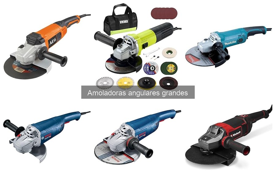 Alternativas a amoladoras angulares grandes: ¿cuáles son?