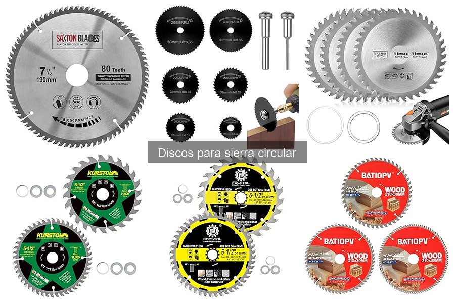 Alternativas a Discos para Sierra Circular: Soluciones de Corte