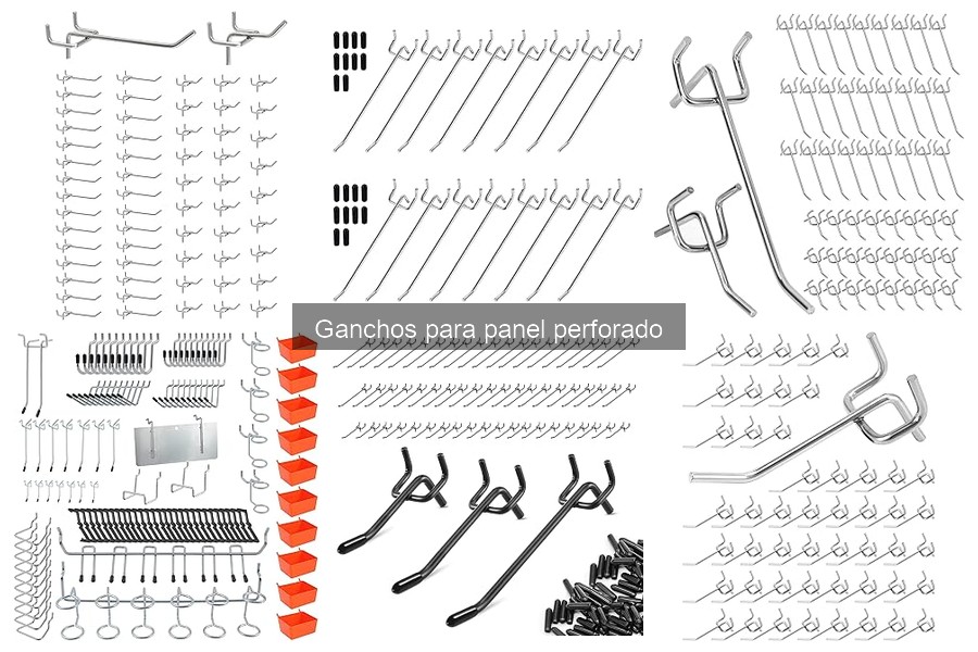 Alternativas a Ganchos para Panel Perforado: Mejores Opciones