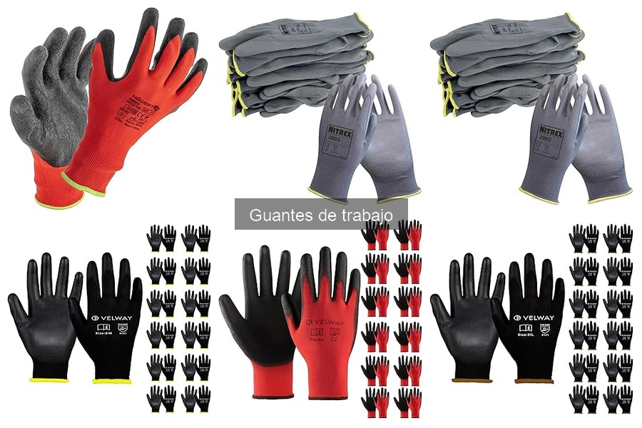 Alternativas a Guantes de Trabajo para Alergias