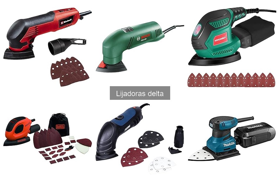 Alternativas a la Lijadora Delta para Bricolaje Efectivo