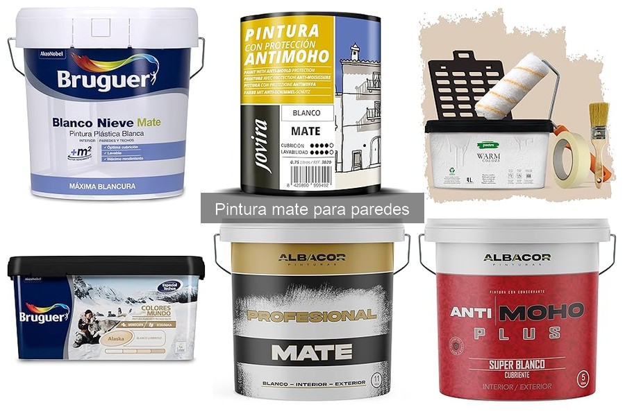 Alternativas a la pintura mate para paredes: opciones efectivas