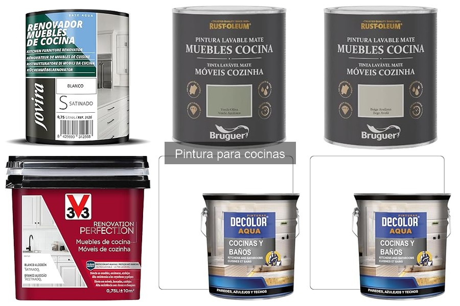 Alternativas a la pintura para cocinas: soluciones efectivas
