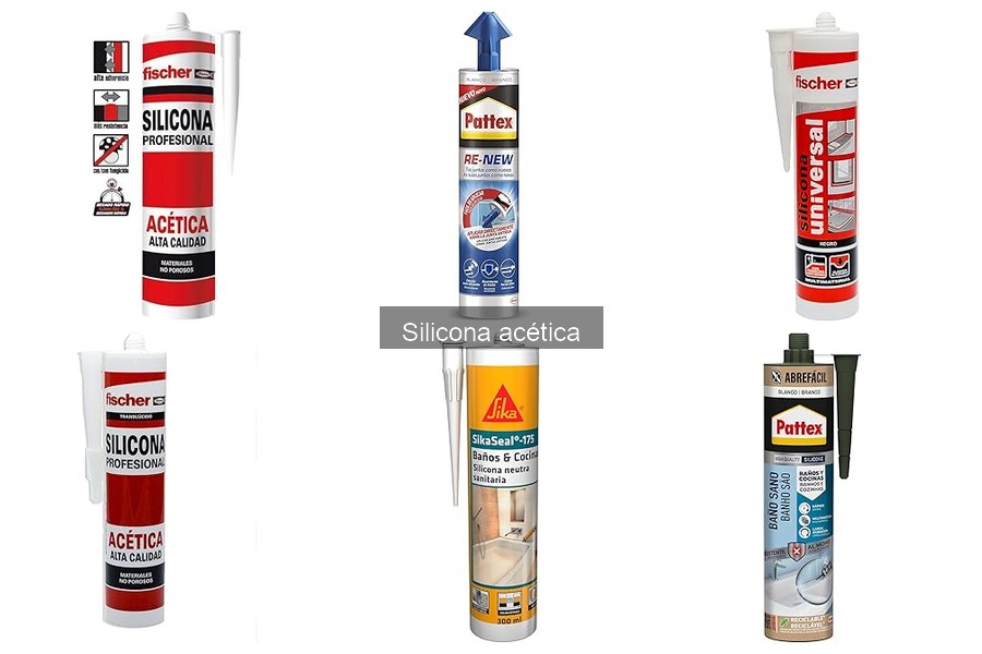 Alternativas a la silicona acética para bricolaje