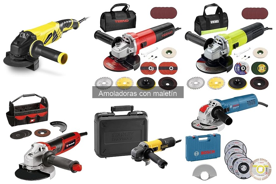 Alternativas a las Amoladoras con Maletín para Bricolaje