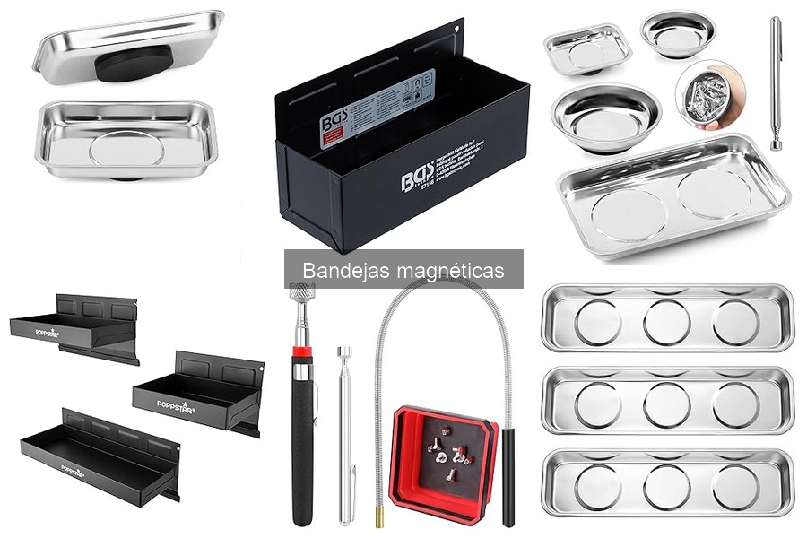 Alternativas a las bandejas magnéticas para bricolaje