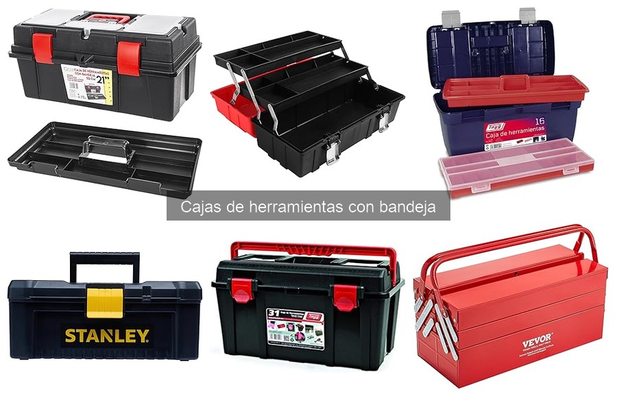 Alternativas a las Cajas de Herramientas con Bandeja