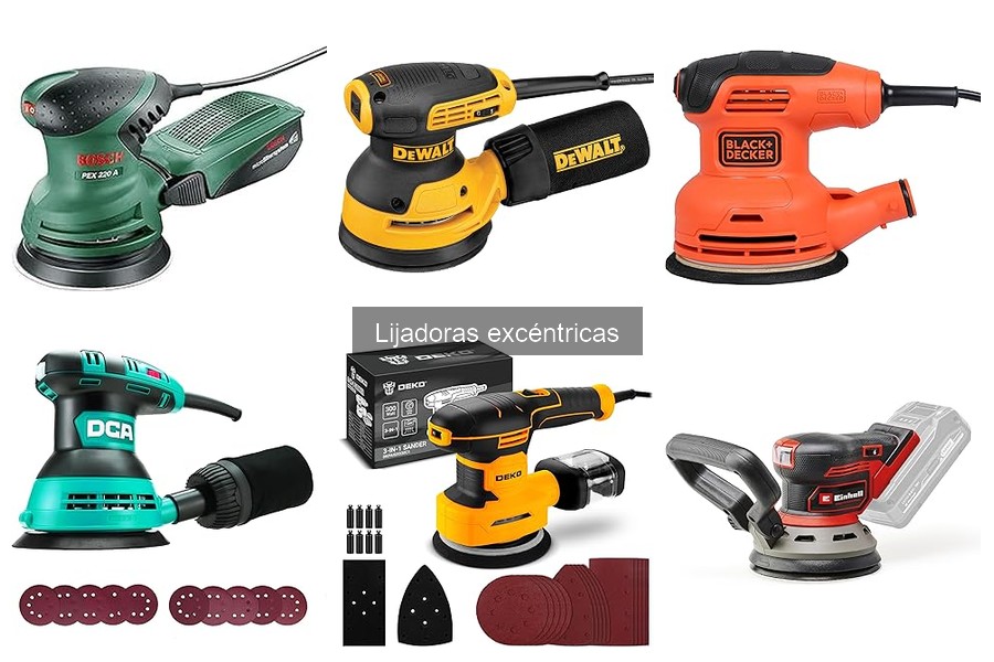 Alternativas a las Lijadoras Excéntricas: Mejores Opciones