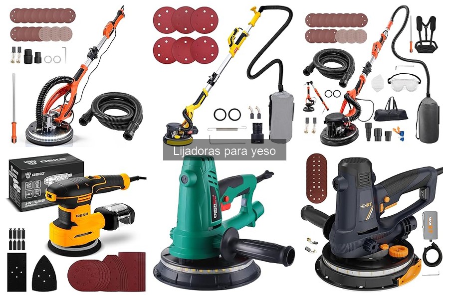 Alternativas a las Lijadoras para Yeso Tradicionales