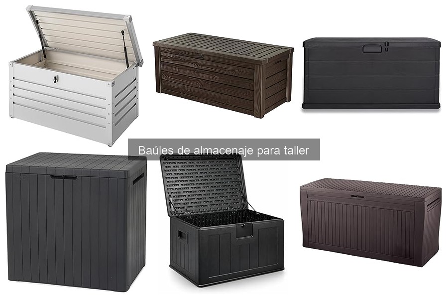 Alternativas a los Baúles de Almacenaje para Taller