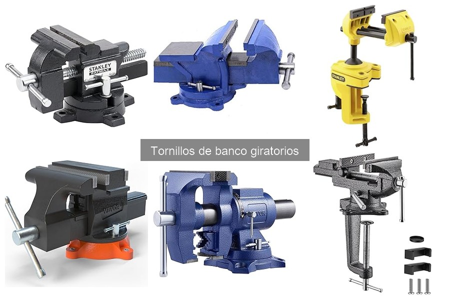 Alternativas a los tornillos de banco giratorios: opciones efectivas