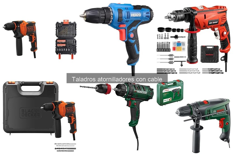 Alternativas a Taladros Atornilladores con Cable