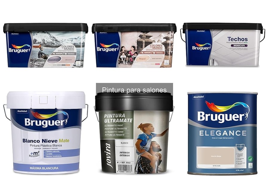 Alternativas ecológicas a la pintura convencional para salones