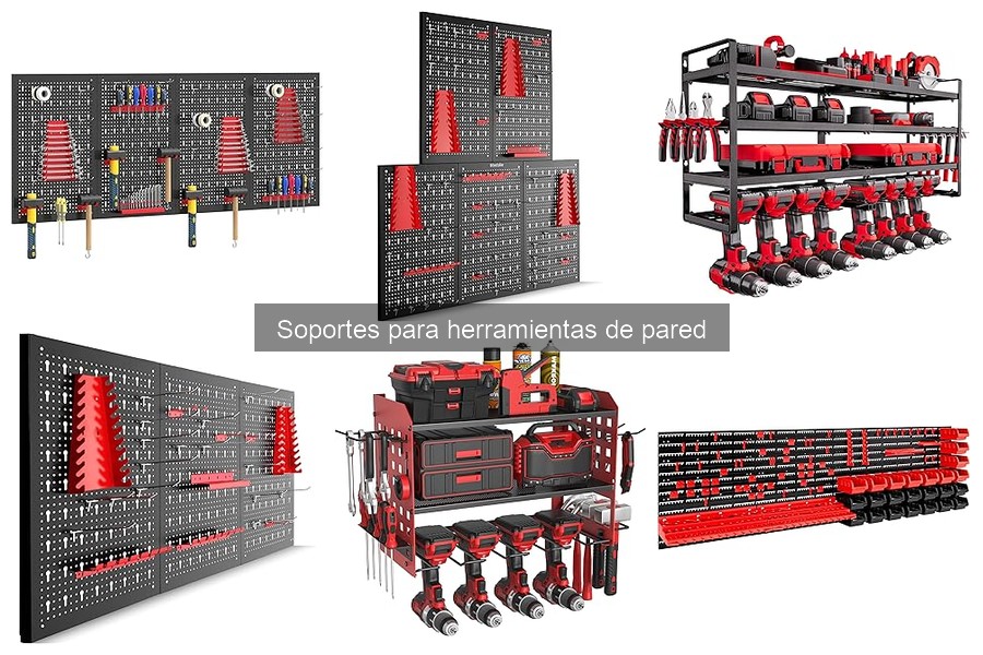 Alternativas efectivas a los soportes para herramientas de pared