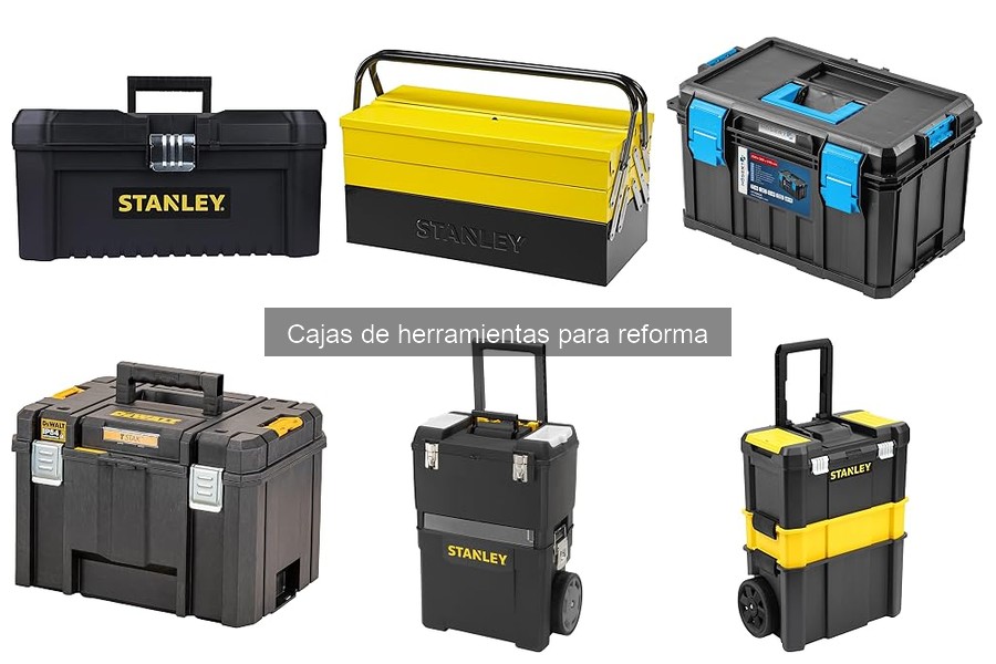 Alternativas innovadoras a cajas de herramientas para reforma