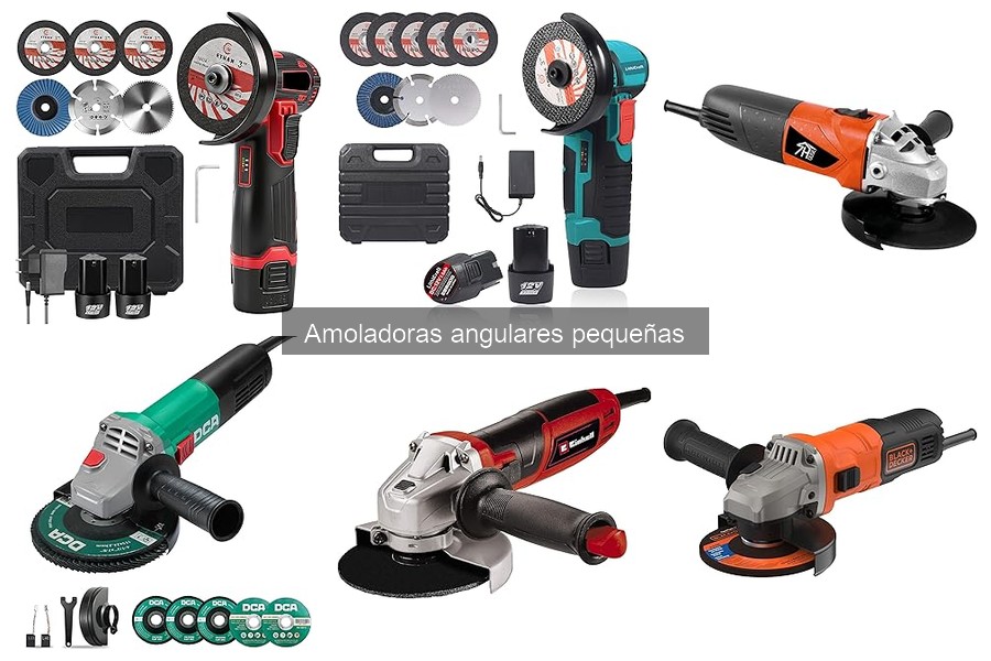 Amoladoras angulares pequeñas: ¿mejor para casa o profesional?