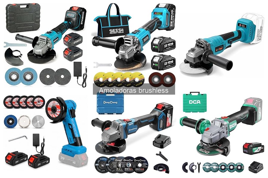 Amoladoras Brushless para Cortar, Pulir y Desbastar