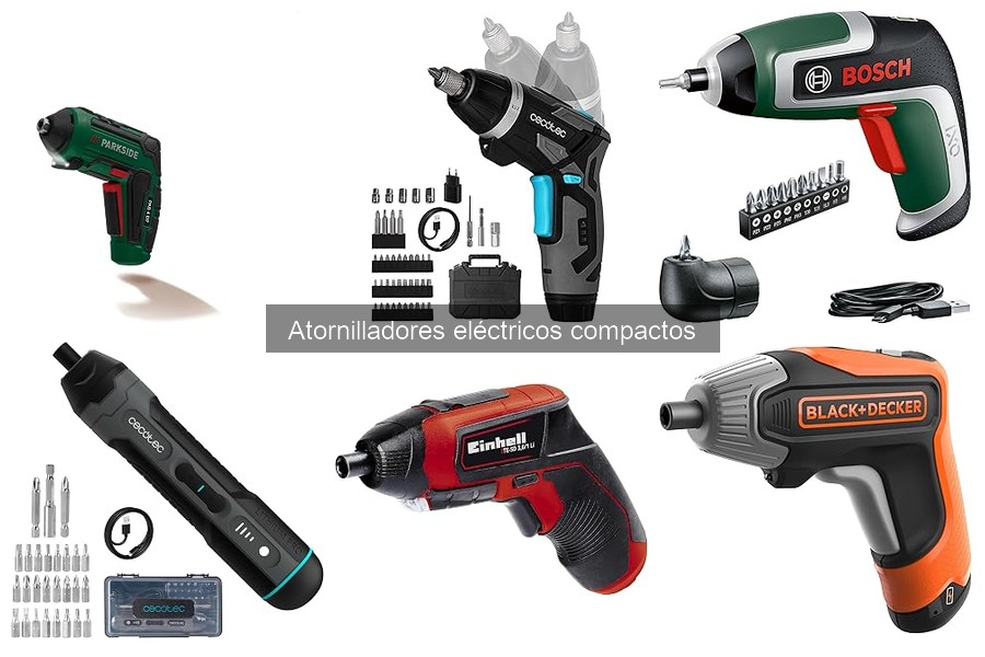 Atornillador eléctrico compacto vs manual: ¿cuál elegir?