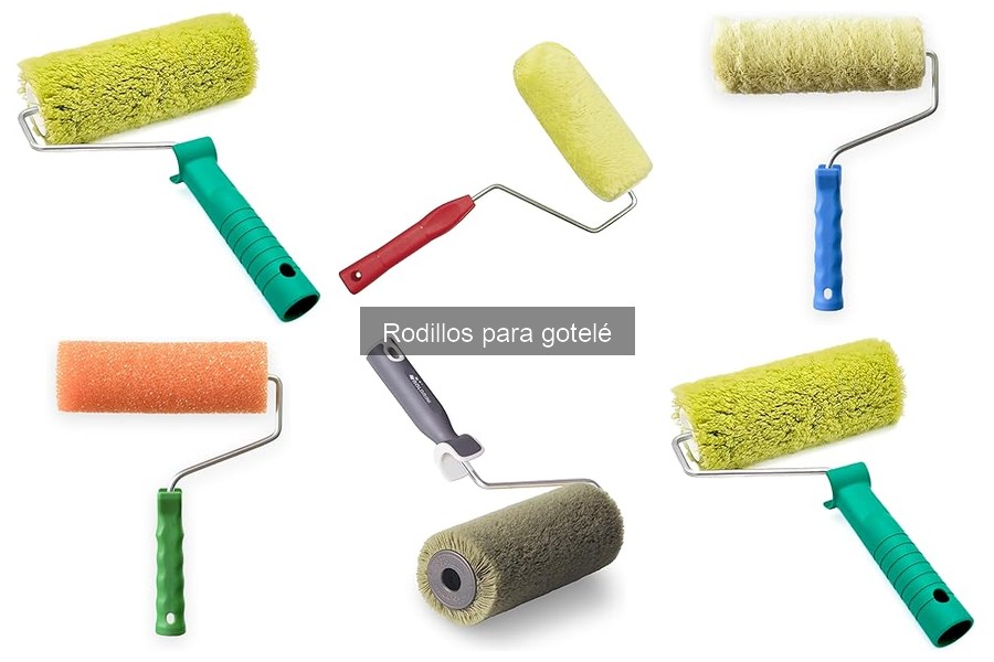 Beneficios de usar rodillos para gotelé en pintura