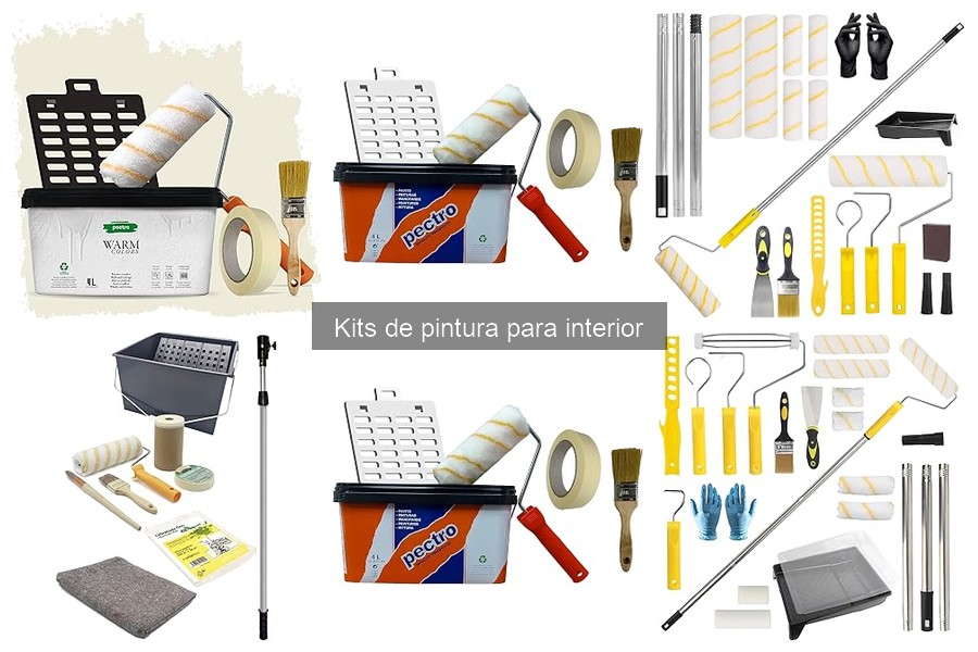 Beneficios de usar un kit de pintura para interior