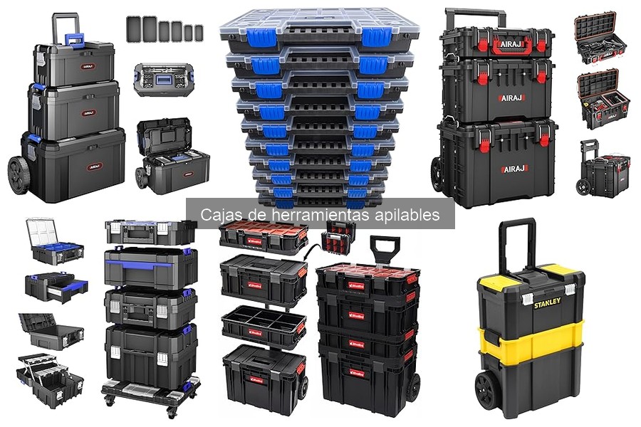 Cajas de herramientas apilables vs. tradicionales: ¿Cuál elegir?