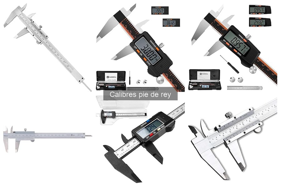 Calibres pie de rey para madera, metal y más: guía específica