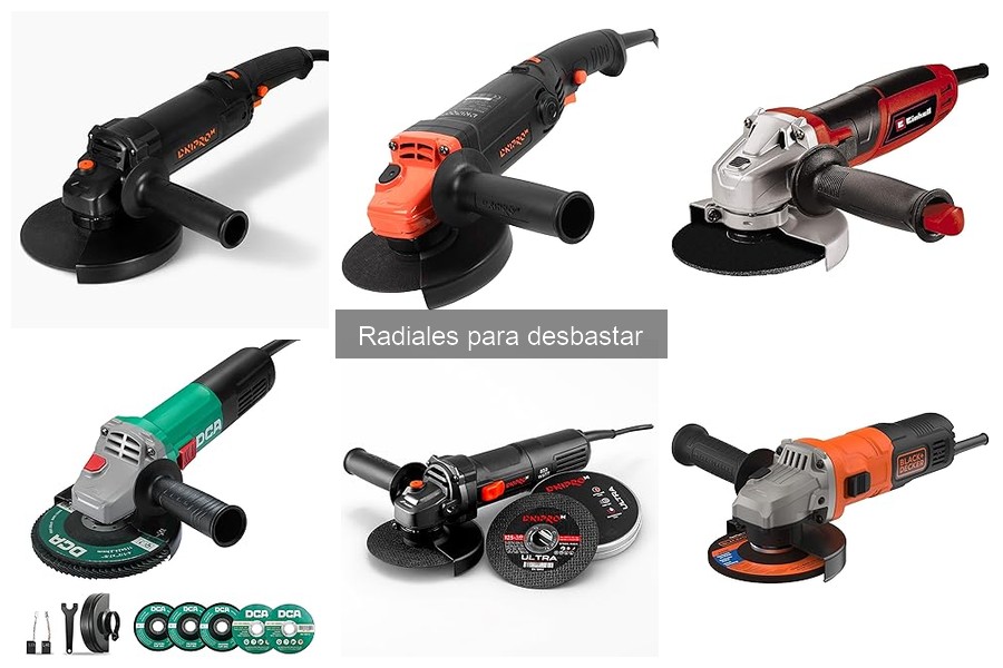 Características clave al elegir una radial para desbastar