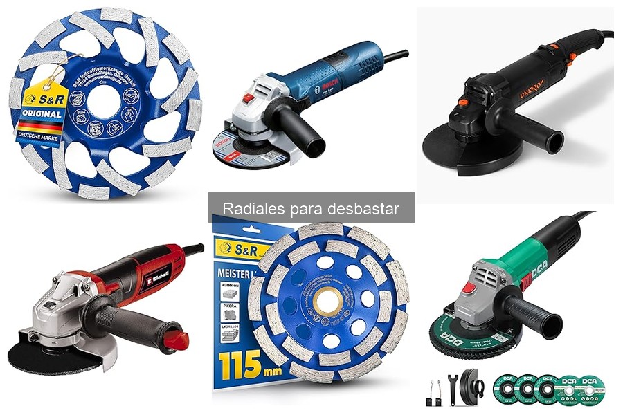 Casos de Uso de Radiales para Desbastar en Proyectos Específicos