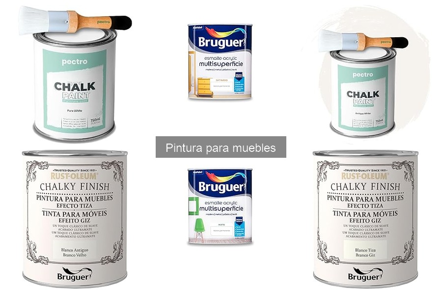 Cómo elegir el acabado ideal de pintura para muebles