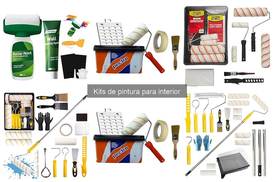 Cómo elegir el mejor kit de pintura para interior