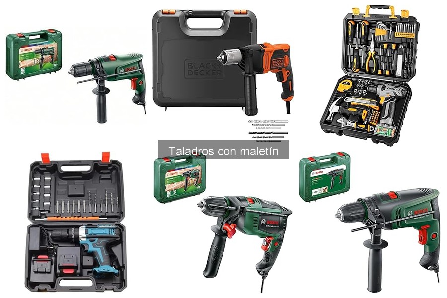 Cómo elegir el mejor taladro con maletín: consejos útiles