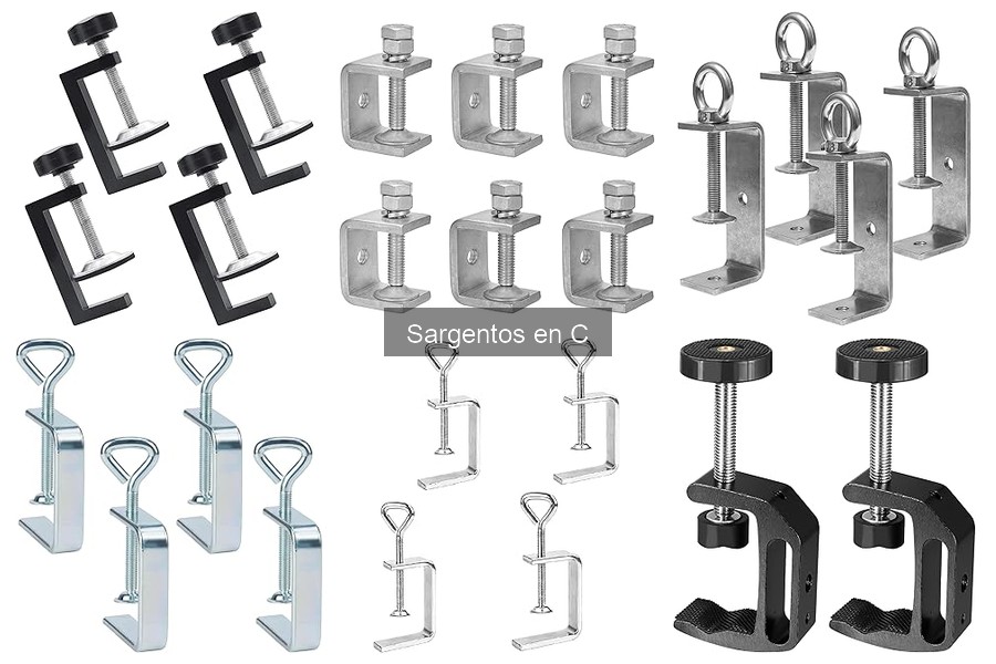 Cómo Elegir el Sargento en C Ideal para Tu Proyecto