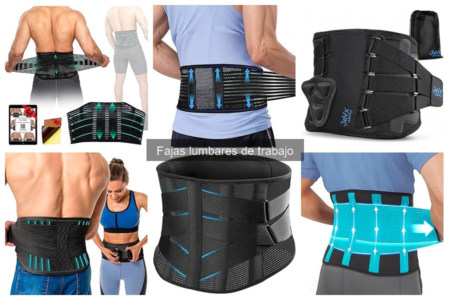 Cómo elegir la faja lumbar adecuada para tu trabajo