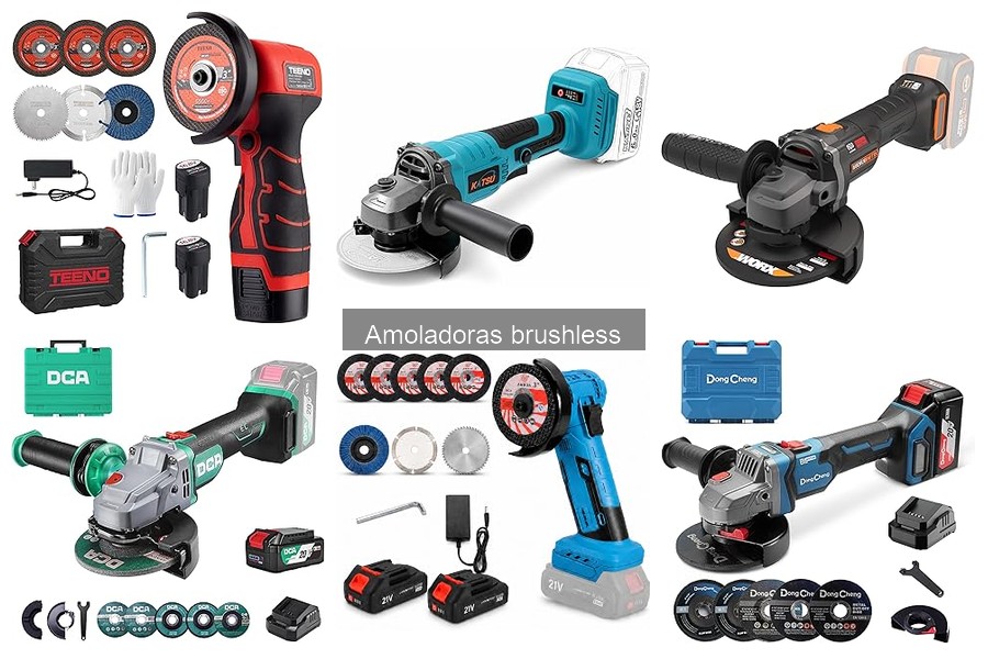 Cómo elegir la mejor amoladora brushless: guía práctica