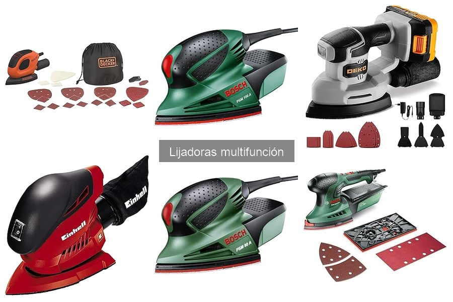 Cómo elegir la mejor lijadora multifunción para tu proyecto